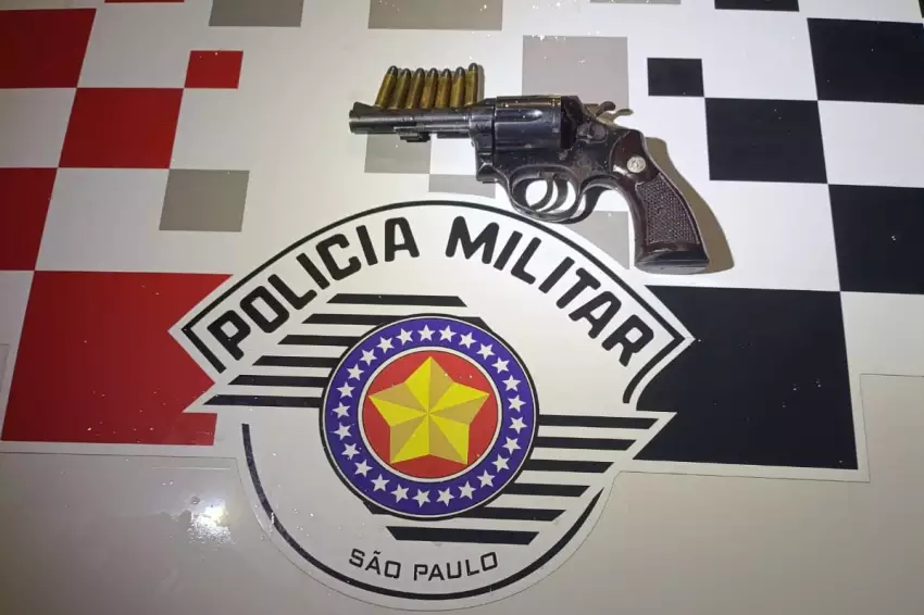 PM apreende arma de homem que queria matar esposa e amante