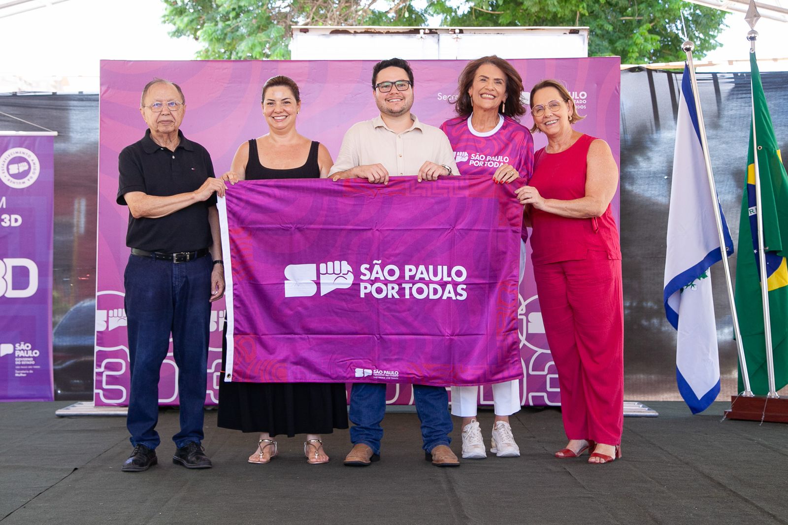 São Paulo Por Todas. Carretas permanecem em Andradina até o dia 1 de Fevereiro.