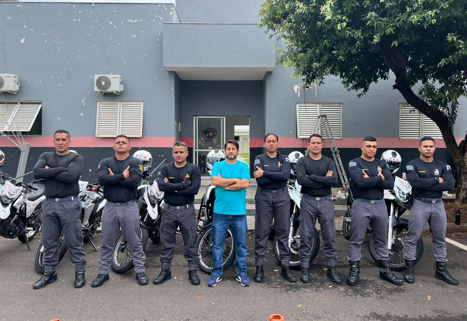 Treinamento das Equipes de Rádio Patrulha com Motocicletas – 28º BPM/I, 1ª Cia PM Andradina/SP