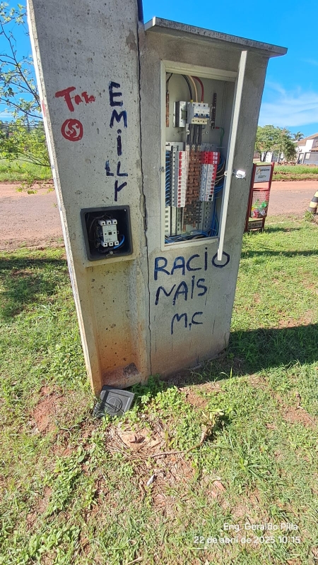 Vândalos voltam a atacar e mais uma vez alvo é Bairro Nova Esperança