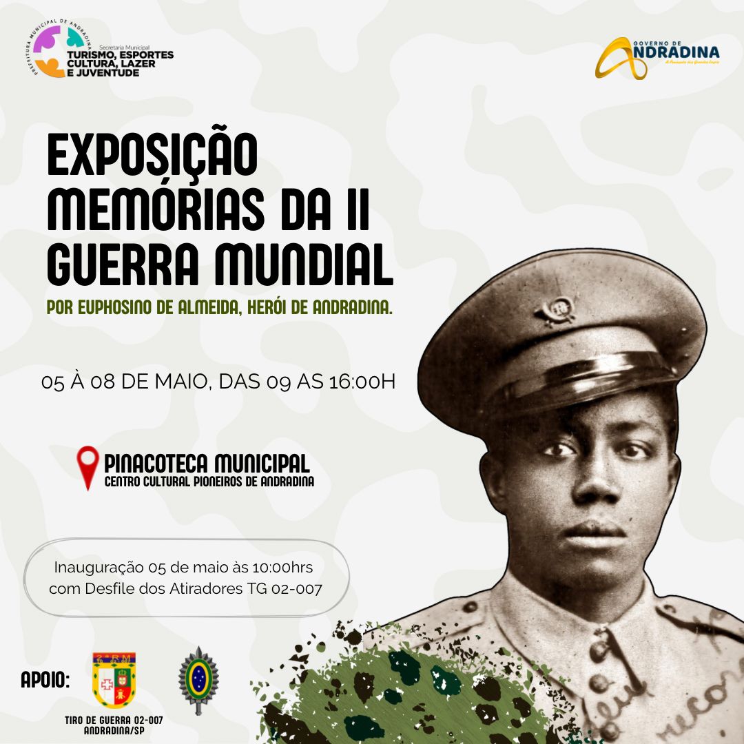 Exposição marca os 80 anos do fim da 2ª Guerra