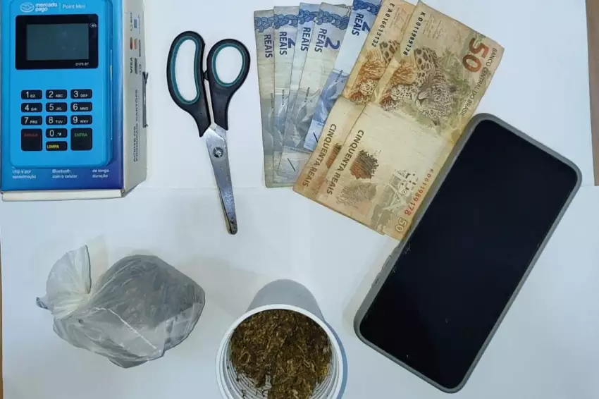 Suspeito tenta fugir durante abordagem da Força Tática