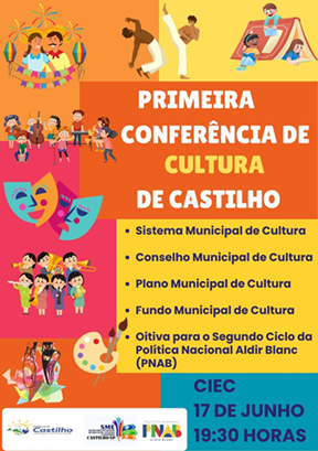 Castilho sediará a 1ª Conferência de Cultura: Um marco para a valorização da arte local