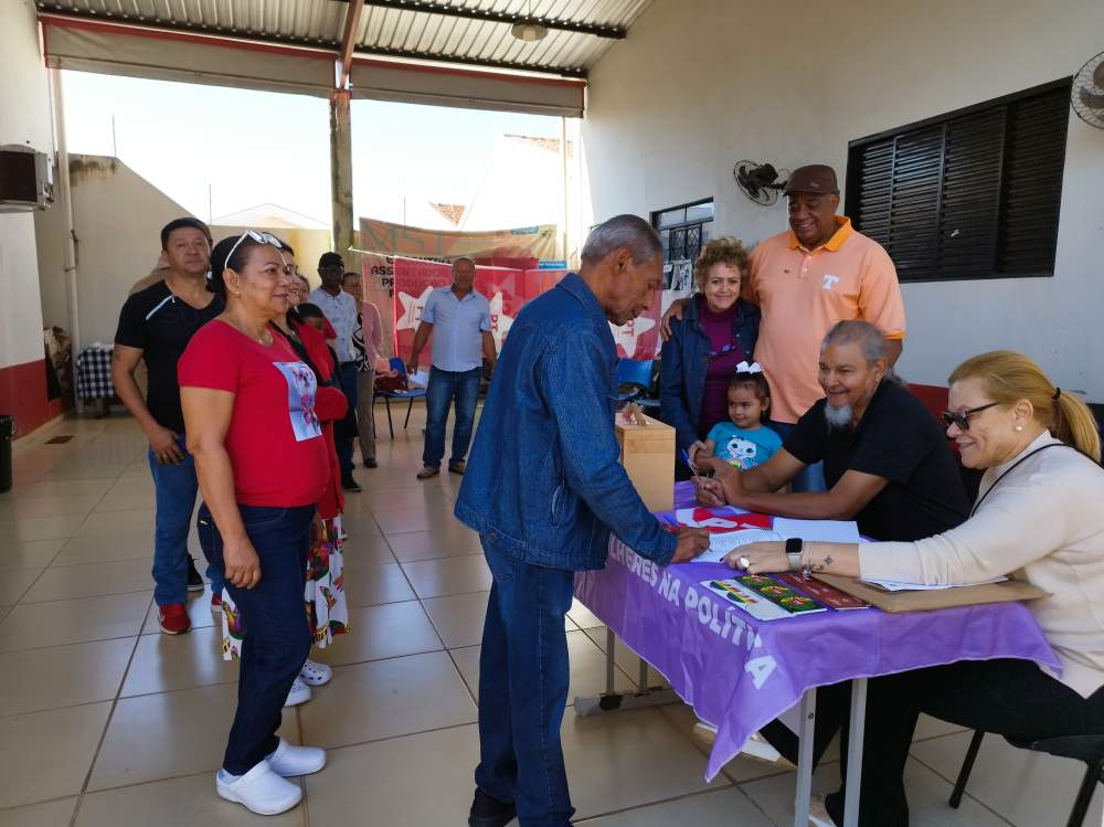 Eleição do PT em Andradina é concluída com tranquilidade e confirma Manoel Messias como presidente para novo mandato