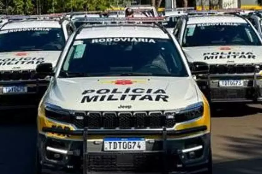 PM Rodoviária recebe 25 novas viaturas para reforço na região