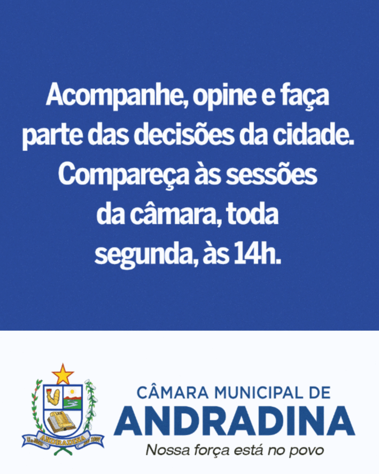 Câmara Municipal de Andradina e Independente Online