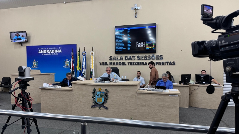 Câmara de Andradina aprova dois projetos em regime de urgência e discute saúde e infraestrutura