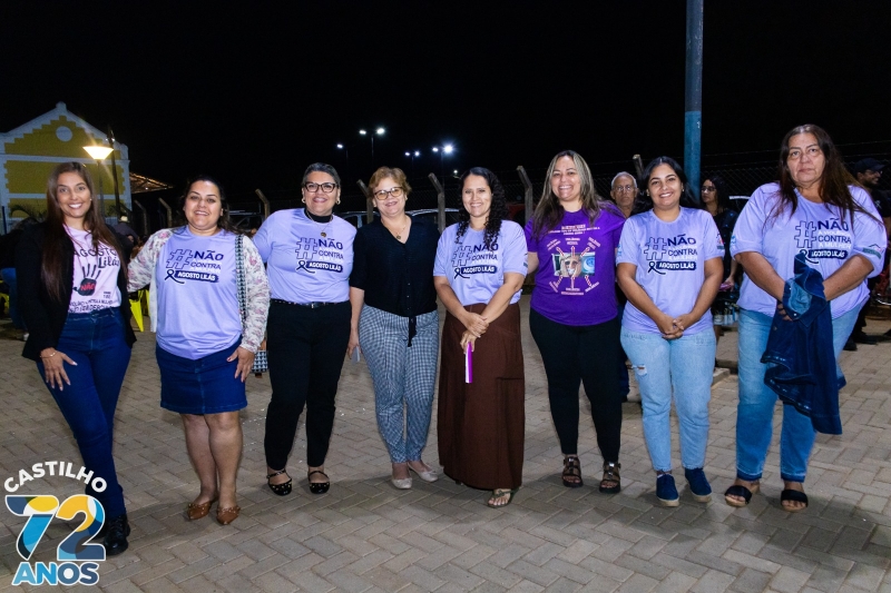 Feirinha Gospel une louvor e conscientização sobre violência contra mulher em Castilho