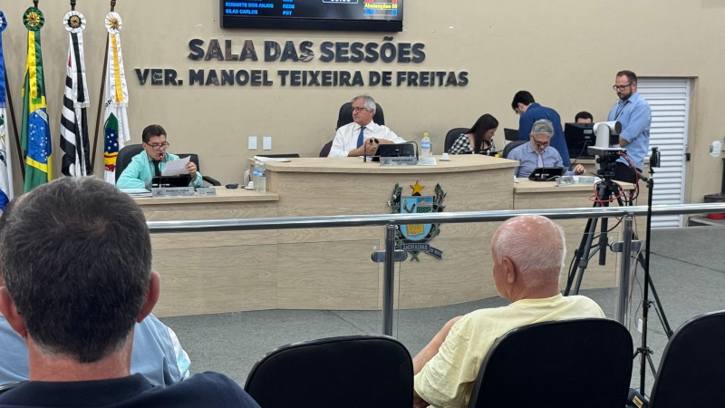 Câmara de Andradina aprova homenagens e projetos de lei na 27ª Sessão Ordinária