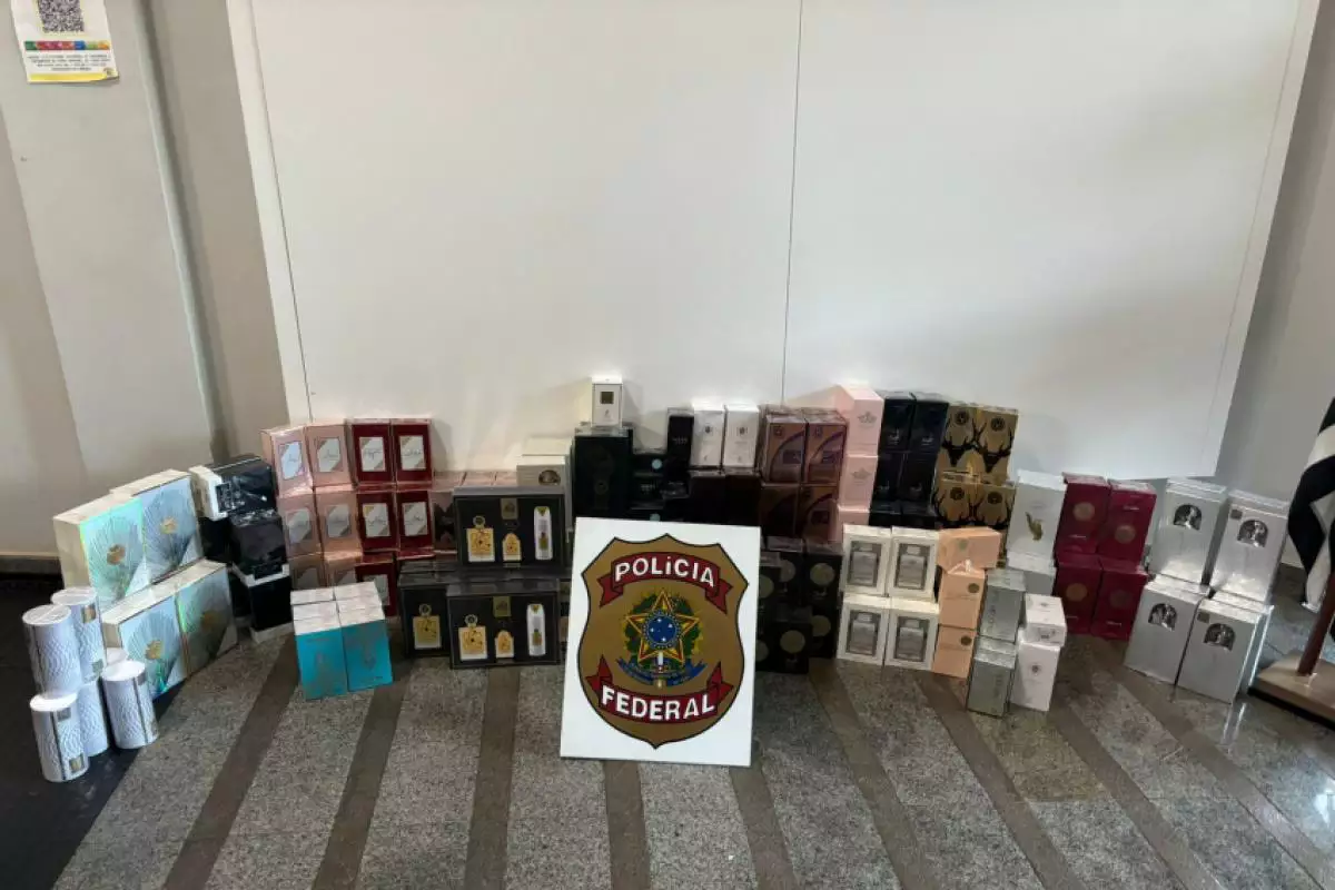 PF apreende perfumes importados irregularmente em Andradina
