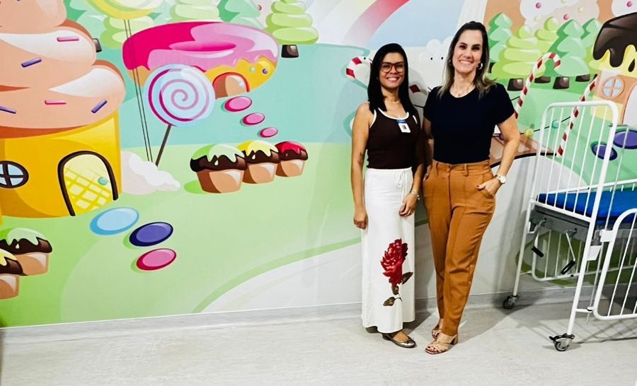 Ala infantil da UPA de Andradina ganha ambiente lúdico e humanizado para atendimento de crianças