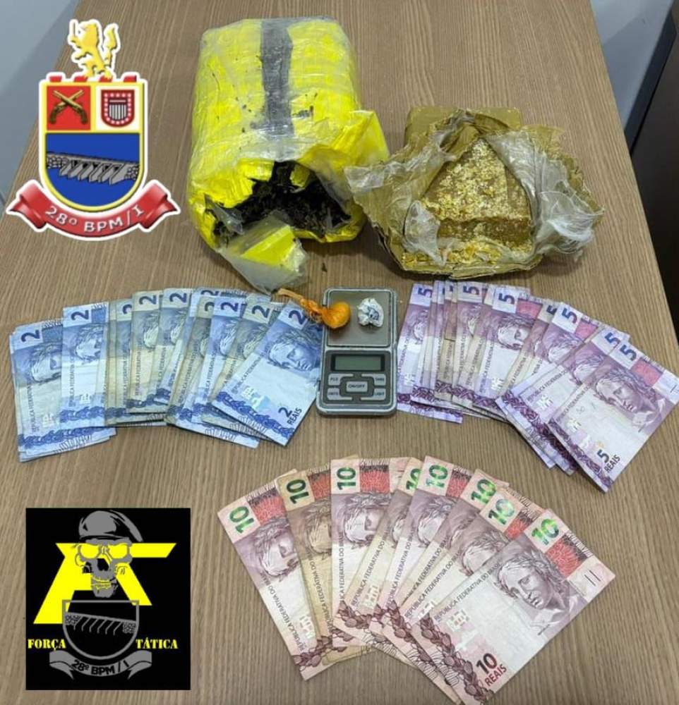 Força Tática prende homem por tráfico de drogas em Andradina