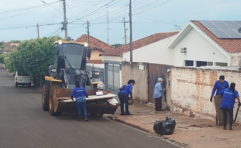 Andradina Limpa já recolheu 80 toneladas de materiais