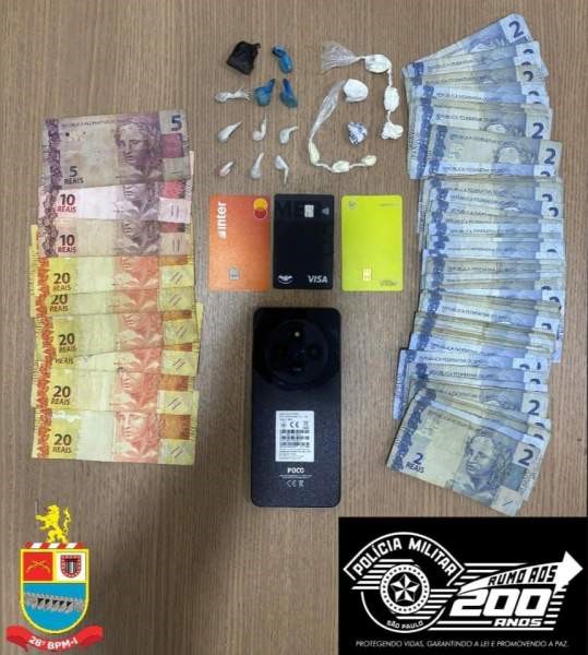 Homem é preso por tráfico de drogas em Andradina