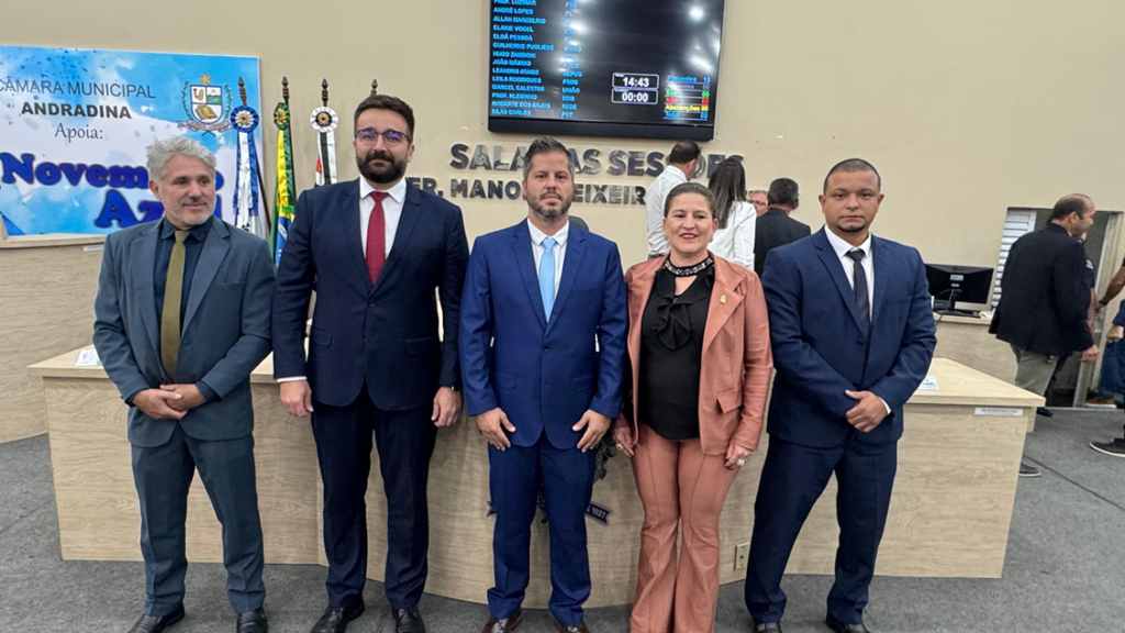 Guilherme Pugliese é eleito presidente da Câmara de Andradina