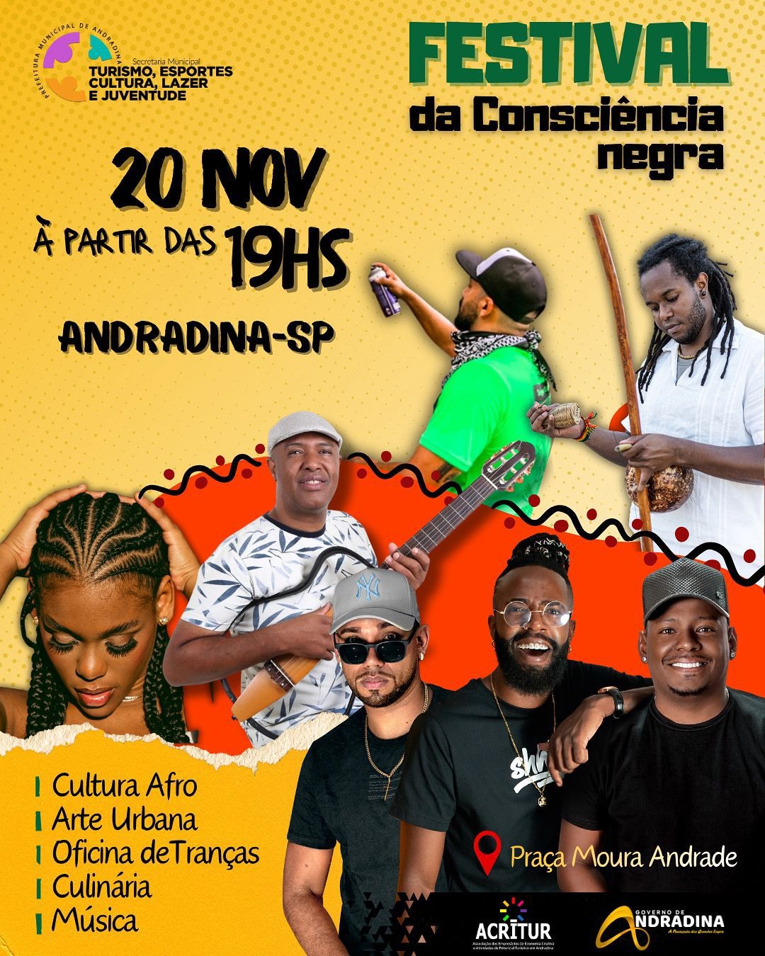 Celebração do Dia da Consciência Negra em Andradina