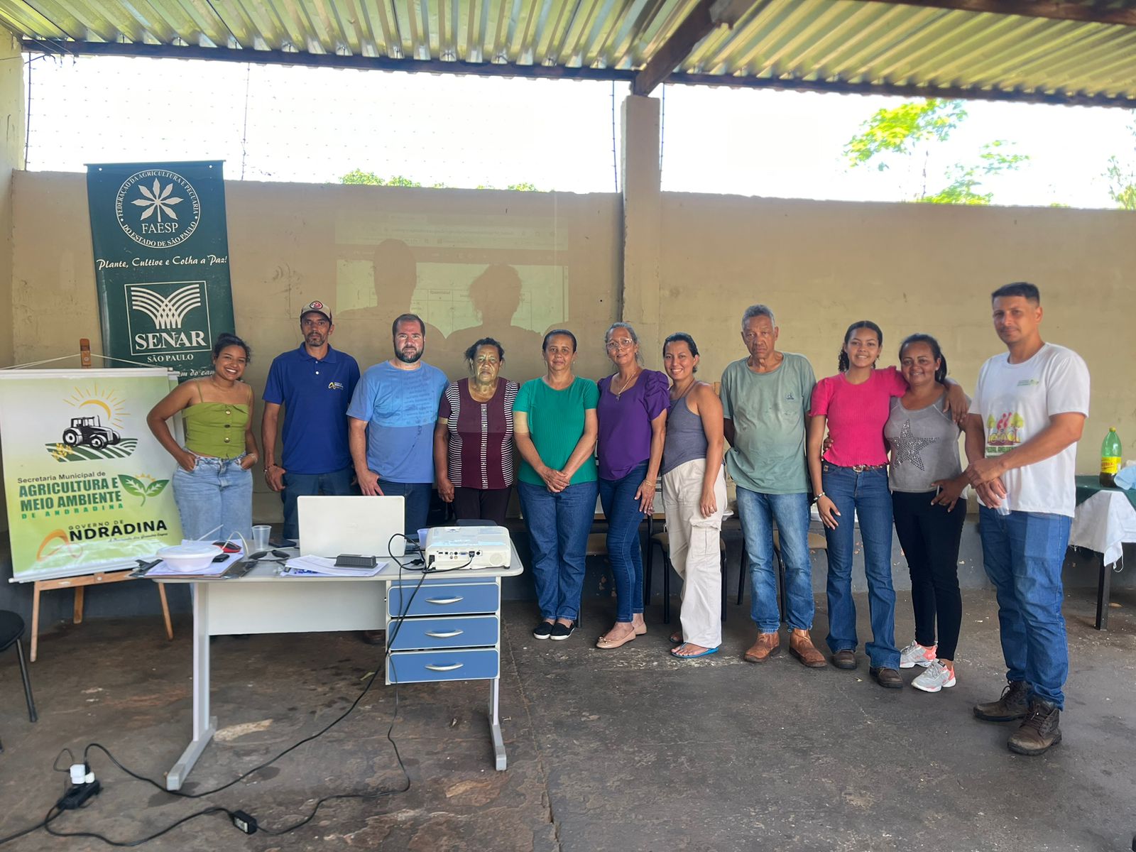 Produtores rurais de Andradina participam de curso “Como Vender para o Governo”