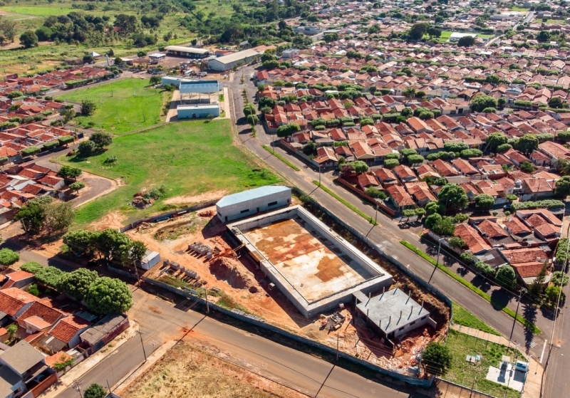 Obras da Piscina Olímpica de Andradina completam 60 dias