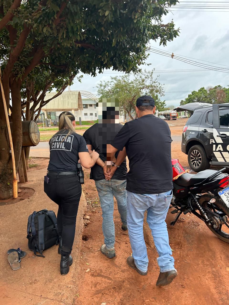 Polícia Civil captura homem suspeito de tentativa de feminicídio após dois dias de buscas em Três Lagoas