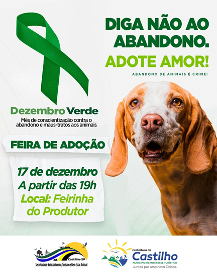 Adote um Amigo: Bem Estar Animal promoverá adoção de animais na Feirinha