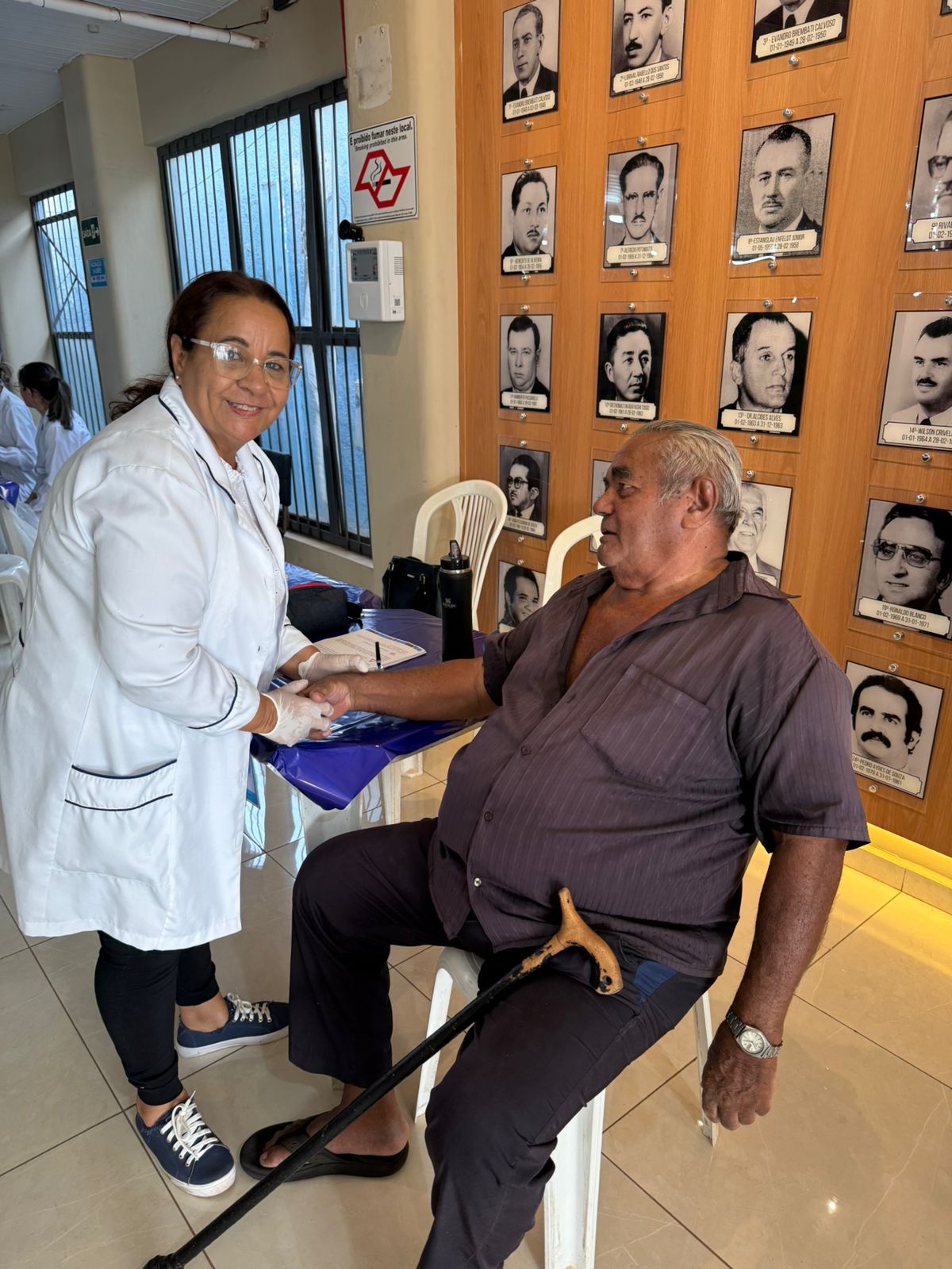 Campanha “Fique Bem, Fique Azul” promoveu cuidados com a saúde masculina em Andradina