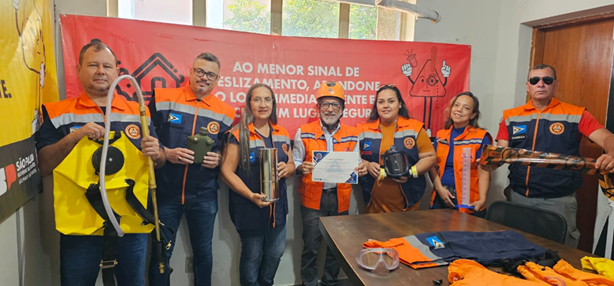 Prefeito Paulo Boaventura comemora eficiência da Defesa Civil de Castilho