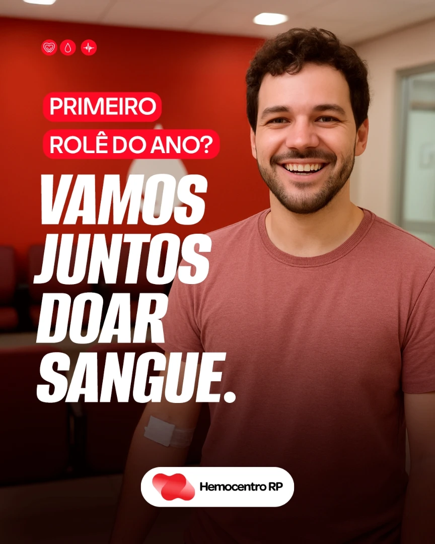 Hemocentro alerta: doação de sangue não tira férias