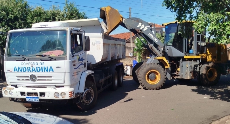 Andradina Limpa retira quase 500 toneladas de materiais inservíveis das residências