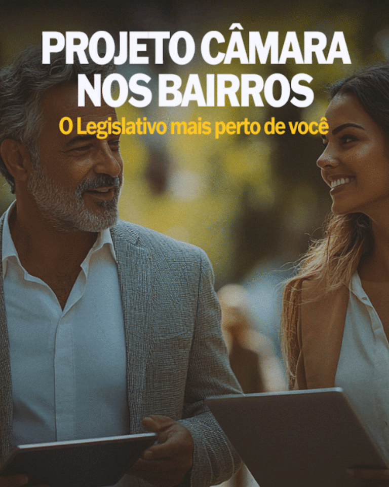 Projeto Câmara Municipal de Andradina SP nos bairros.