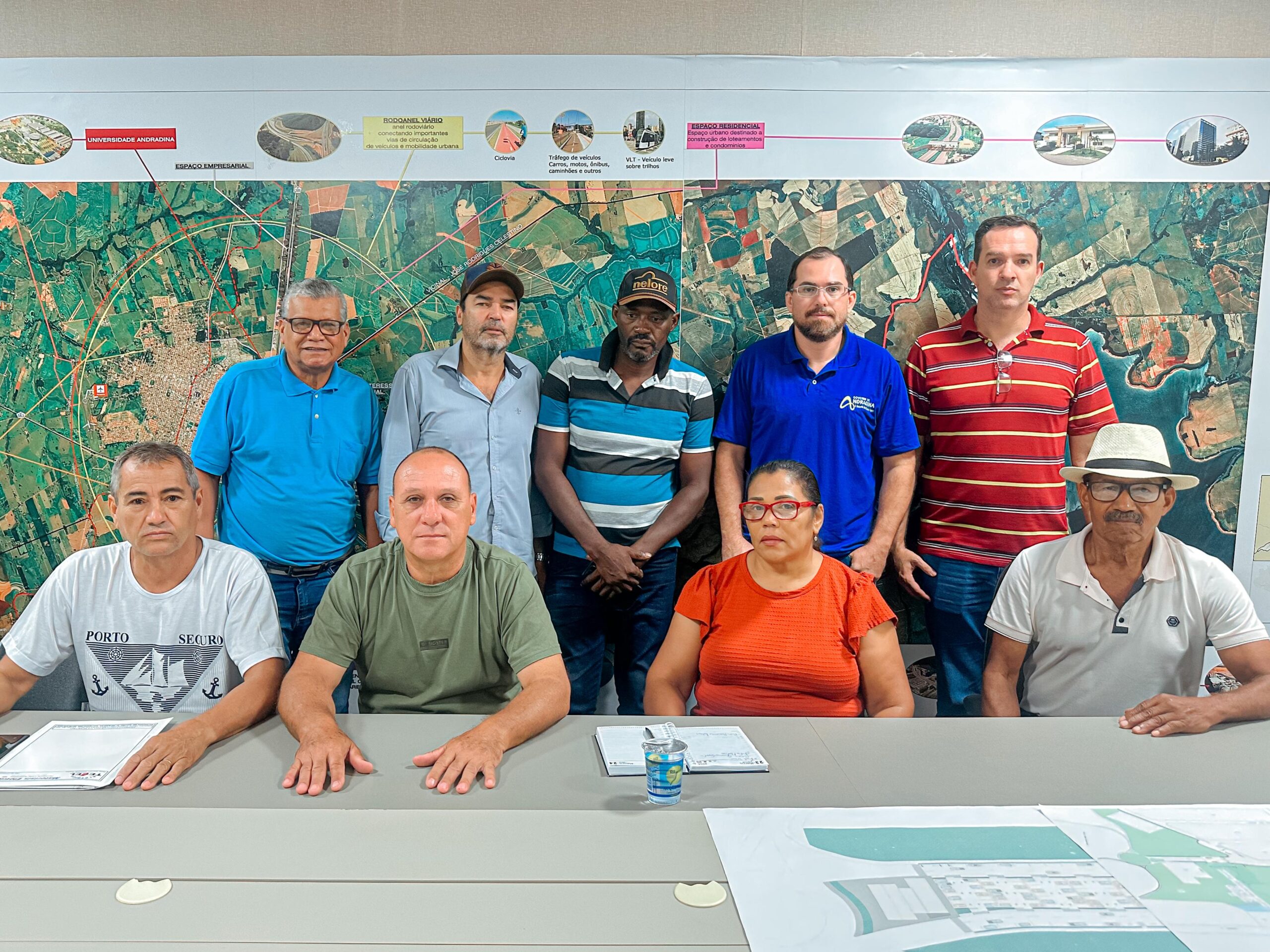 Reunião discute iluminação pública para o assentamento Pérola Negra