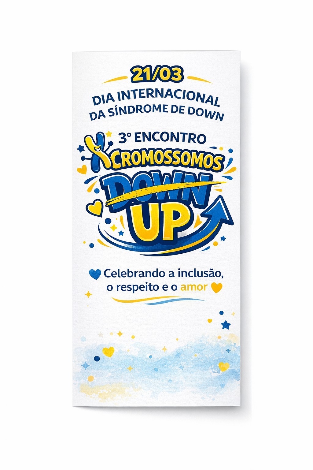 Andradina promove semana de conscientização com o 3º Encontro Cromossomos Down Up