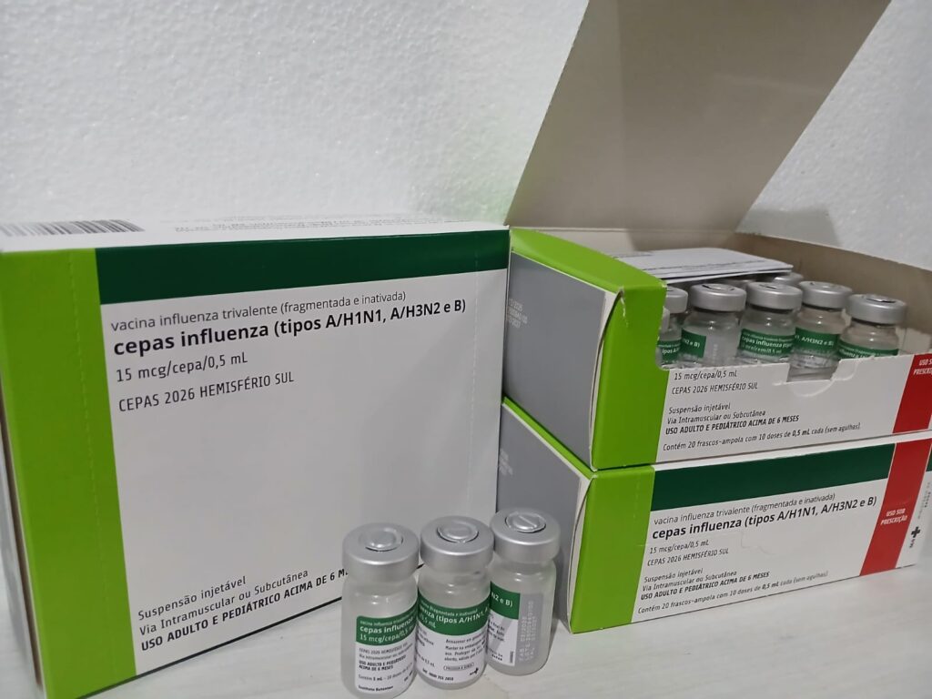 Campanha de vacinação contra a influenza começa neste sábado em Andradina