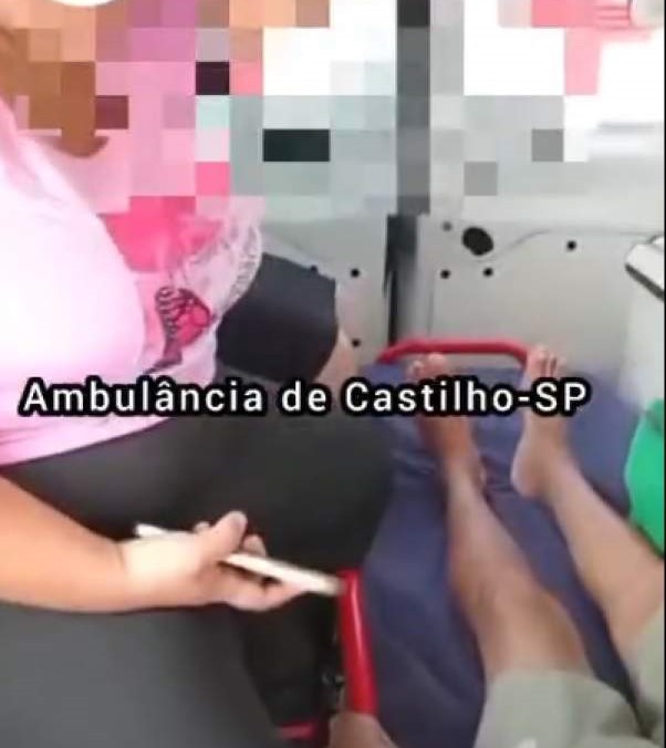 Pacientes e acompanhantes enfrentam superlotação em Ambulância de Castilho
