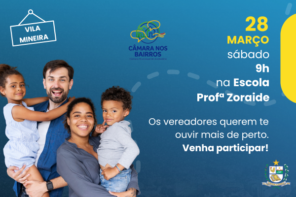 Câmara de Andradina inicia programa “Câmara nos Bairros” com primeira ação na Vila Mineira