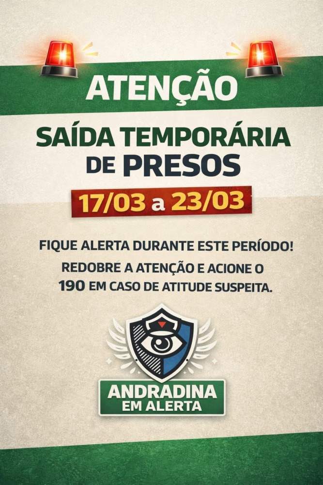 Saída temporária de presos começou segunda-feira (16) e segue até dia 23