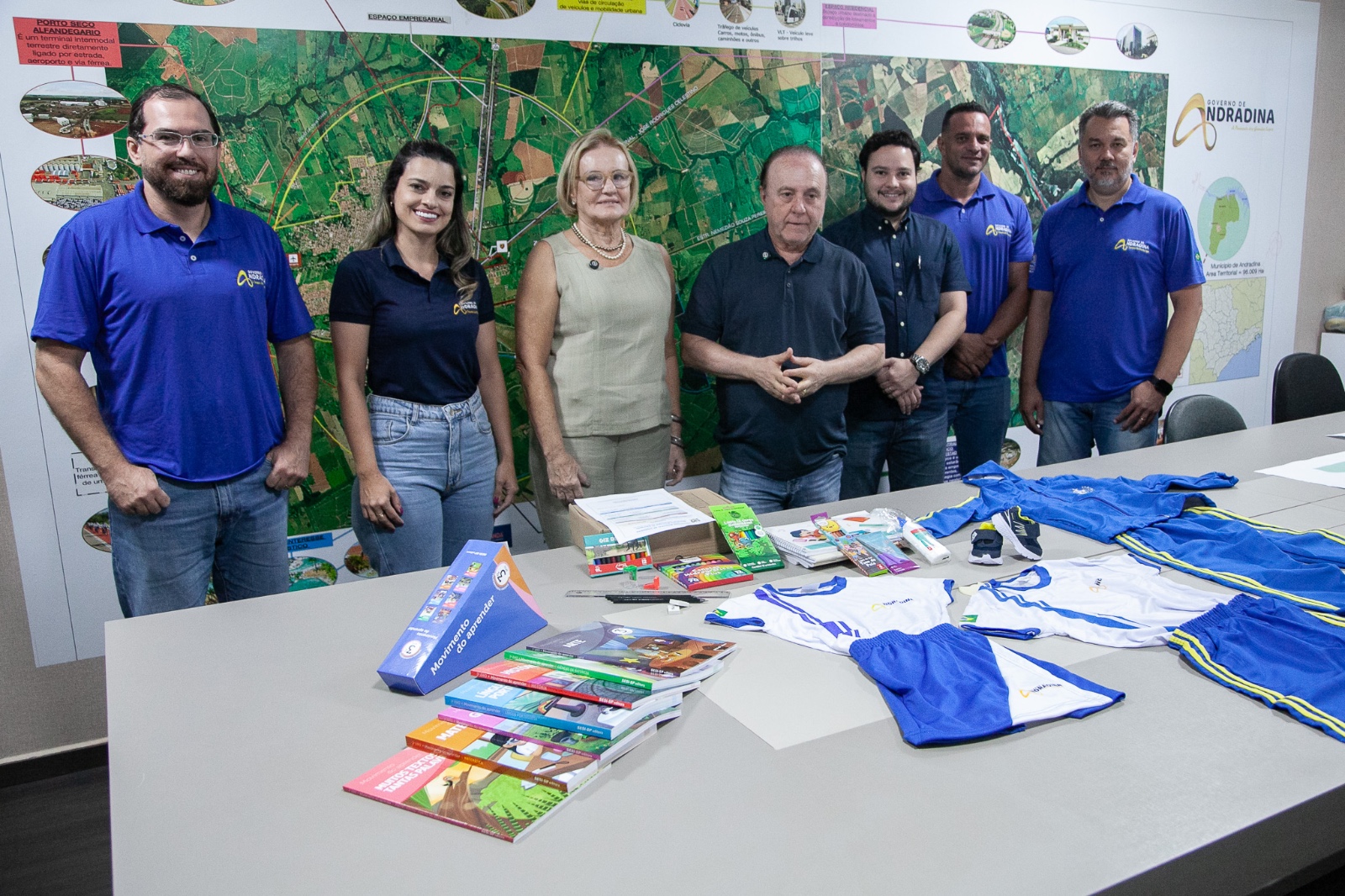Educação em Andradina investe mais R$ 2,8 milhões em material e uniformes para milhares de alunos