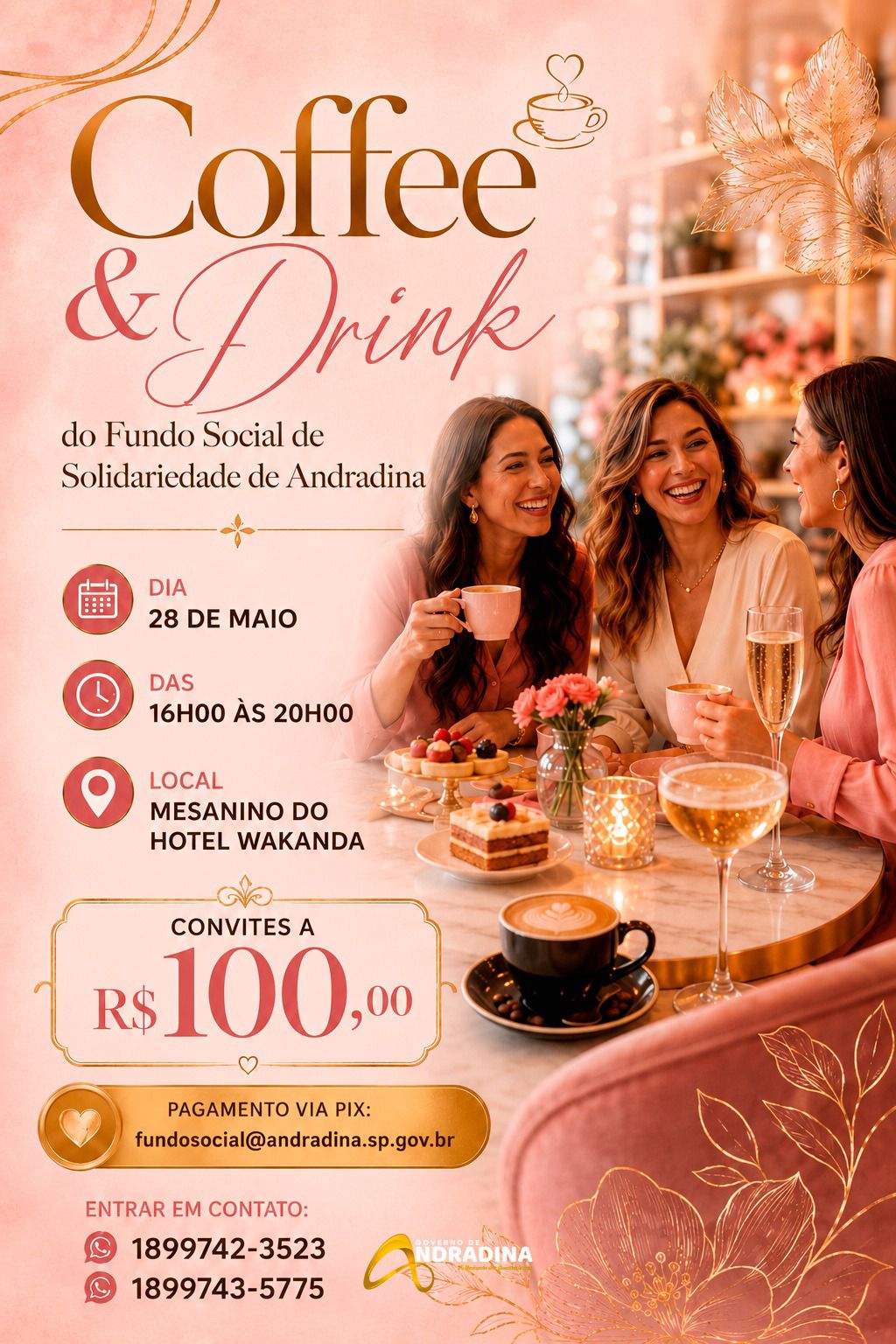 Fundo Social promove evento beneficente no Hotel Wakanda
