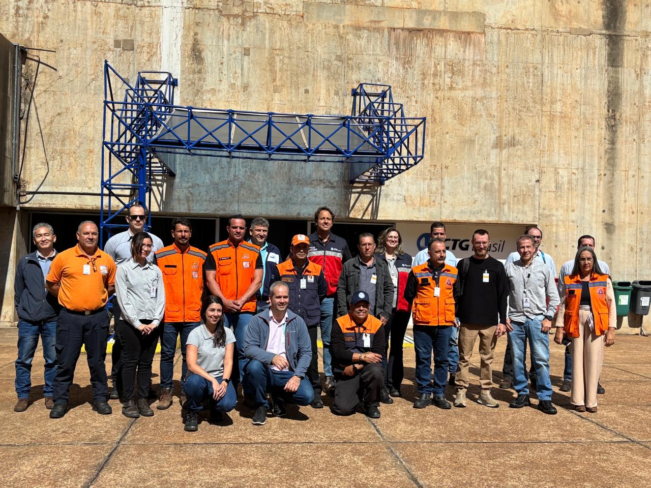 CTG realiza treinamento na Usina de Ilha Solteira com participação da Defesa Civil de Andradina