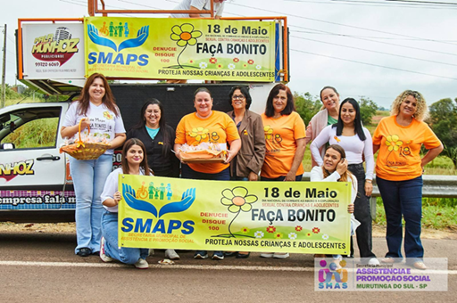 “MAIO LARANJA”: Murutinga do Sul se mobiliza em defesa de crianças e adolescentes