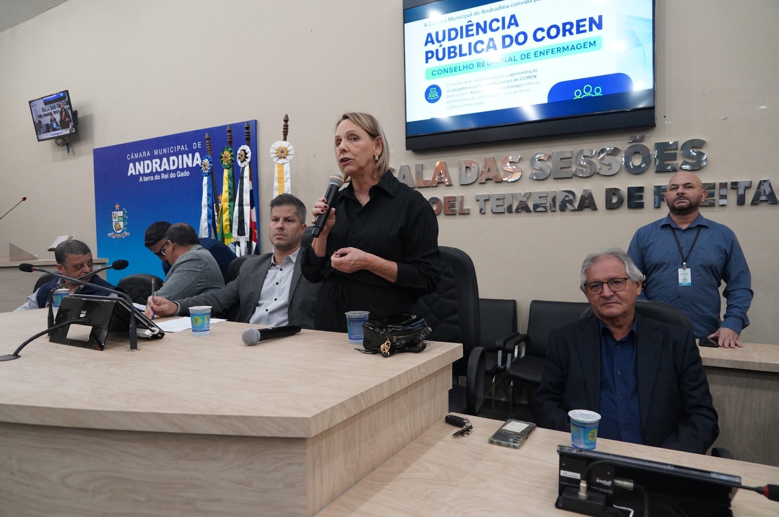 Câmara realizou Audiência Pública sobre enfermagem