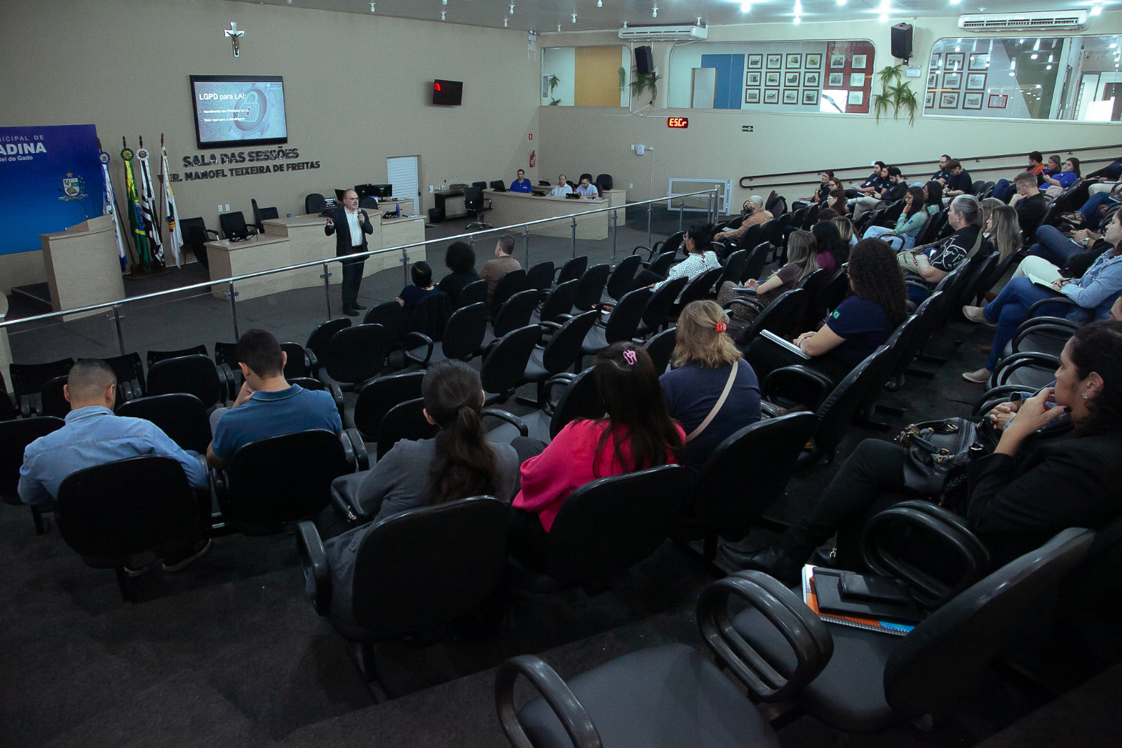 Capacitação na Câmara abordou Lei de Acesso à Informação e Proteção de Dados
