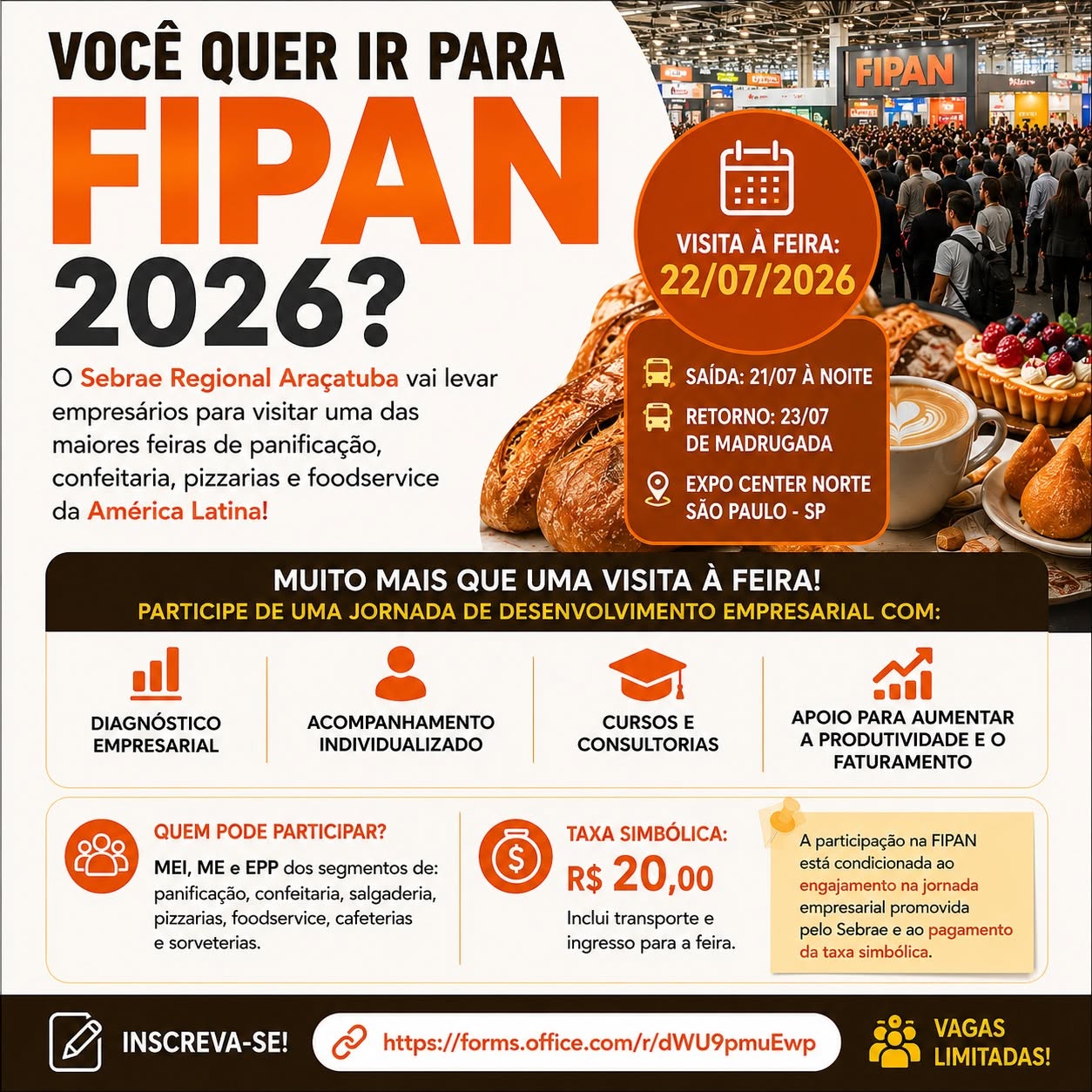 Sebrae Regional promove missão empresarial para a FIPAN 2026