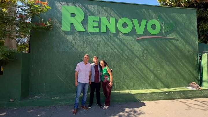 Presidente da Câmara de Andradina visita Projeto Renovo Social