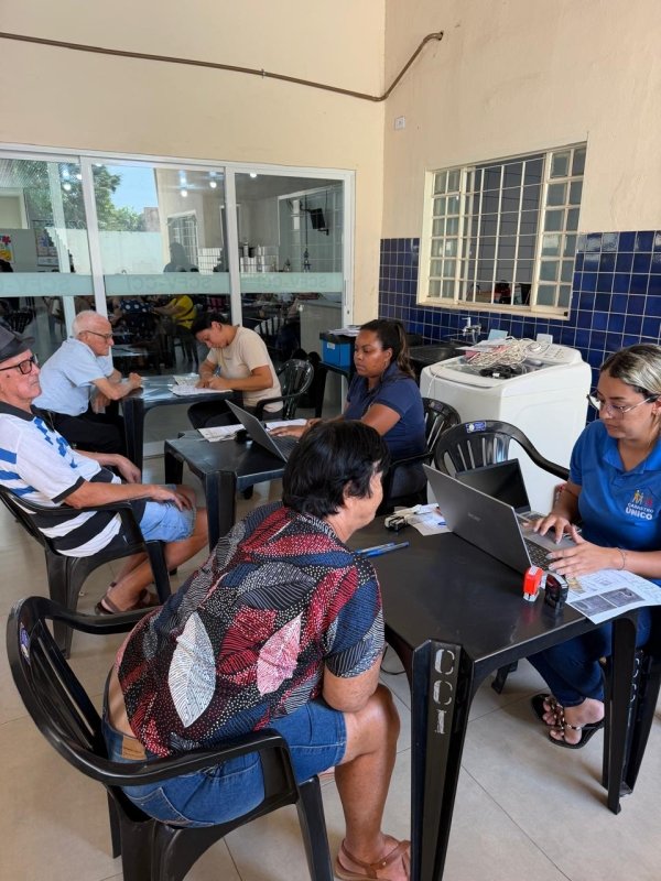 Atualização cadastral do Cadastro Único atende pessoas idosas no SCFV - CCI em Andradina