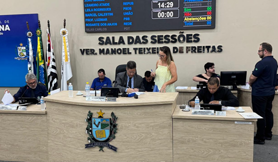 Câmara de Andradina analisa oito matérias na 34ª Sessão Ordinária