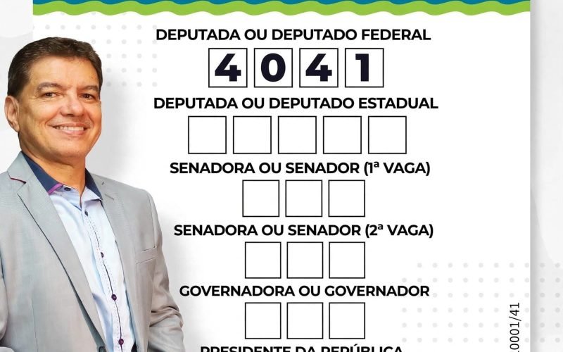 Professor Luzimar intensifica campanha para deputado federal e amplia apoio em Andradina e região