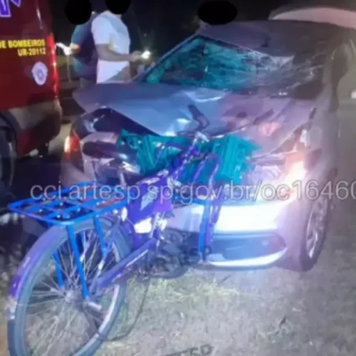 Ciclista de 73 anos morre atropelado na Rondon em Araçatuba