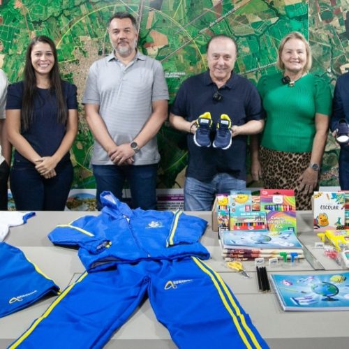 Agasalhos de Inverno chegam a tempo para 5 mil alunos da Rede Municipal em Andradina
