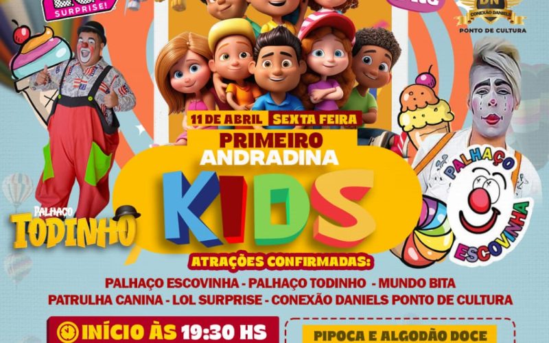 Primeiro Andradina Kids promete diversão e alegria para a garotada