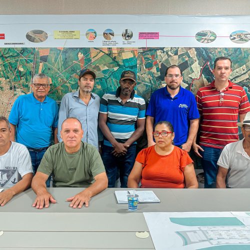 Reunião discute iluminação pública para o assentamento Pérola Negra